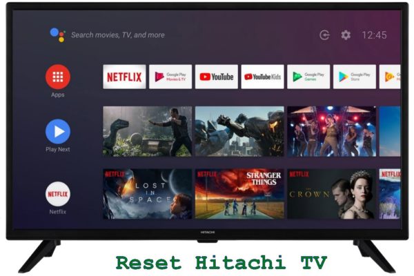 reset netflix on smart tv